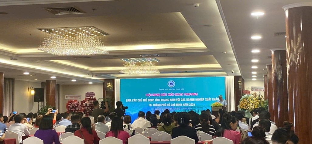 Kết nối giao thương sản phẩm OCOP Quảng Nam: mở rộng cơ hội, đưa sản phẩm địa phương vươn xa