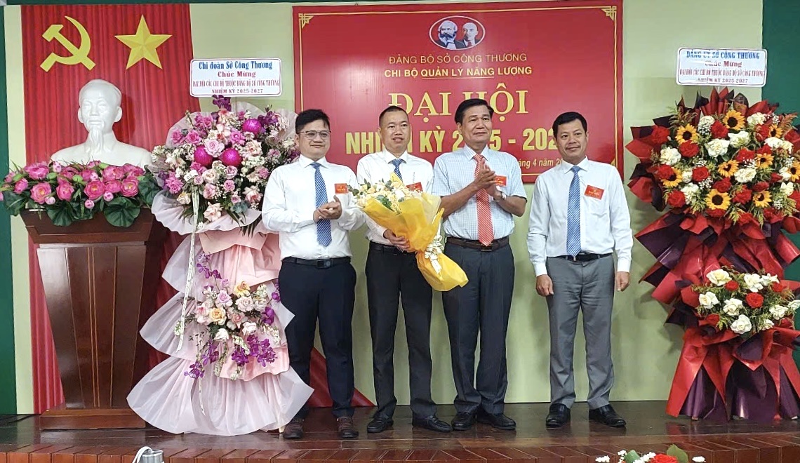 Đại hội chi bộ Quản lý Năng lượng, nhiệm kỳ 2025-2027